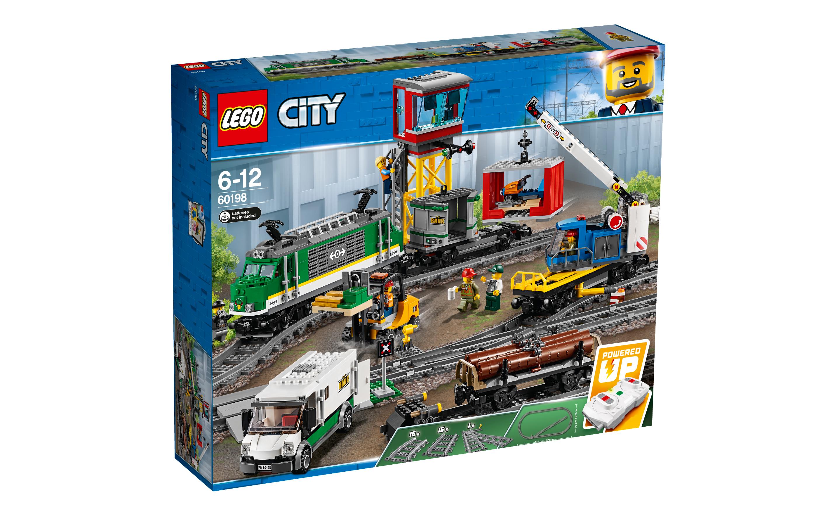 City Güterzug 60198<br>Gütertransport durch die LEGO City Welt
