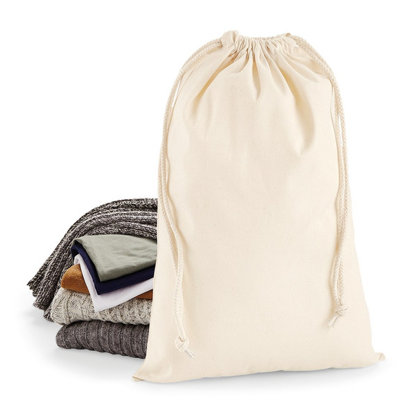 Westford Mill W216 - Sac cordelette en coton premium