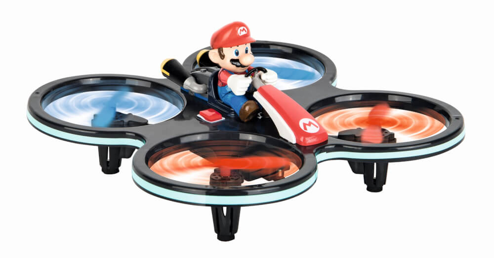 Carrera RC - Mini Mario-Copter, ca. 17x17 cm, ab 8 Jahre
