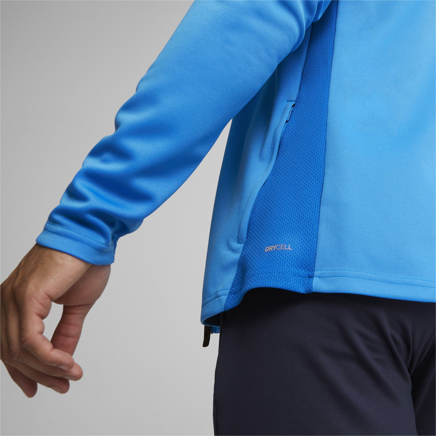 PUMA teamGOAL Trainingsjack Blauw Wit