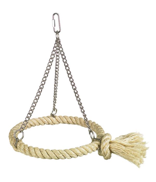 Nobby Vogelspielzeug Sisal Ring, beige, ca.