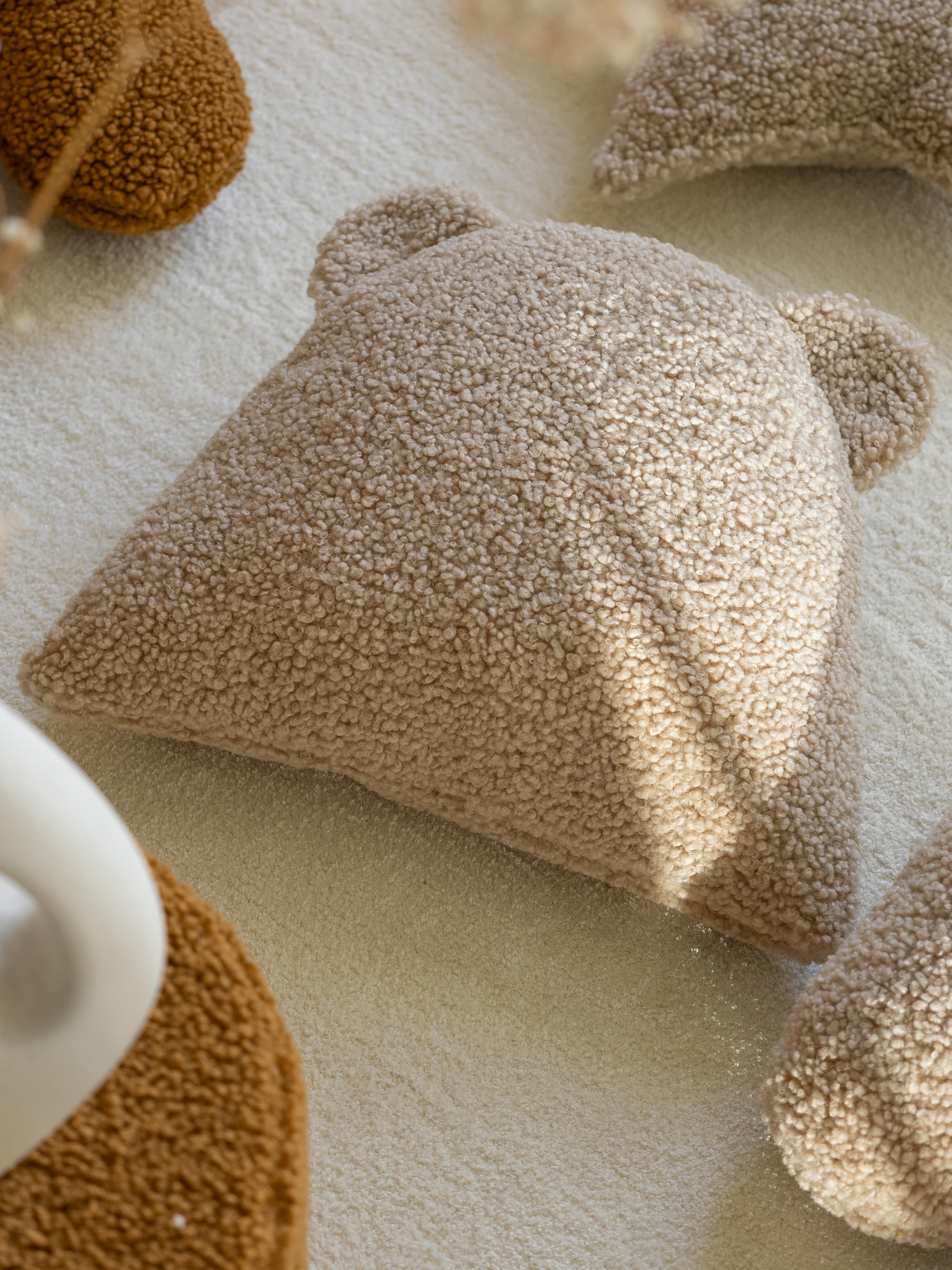Kinderen teddy knuffelkussen Beer