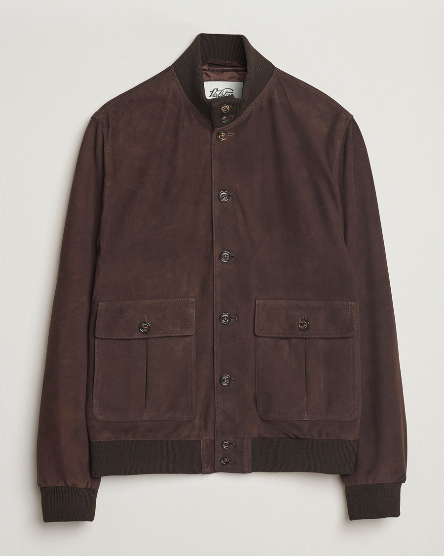 Valstar Valstarino Suede Jacket Dark Brown