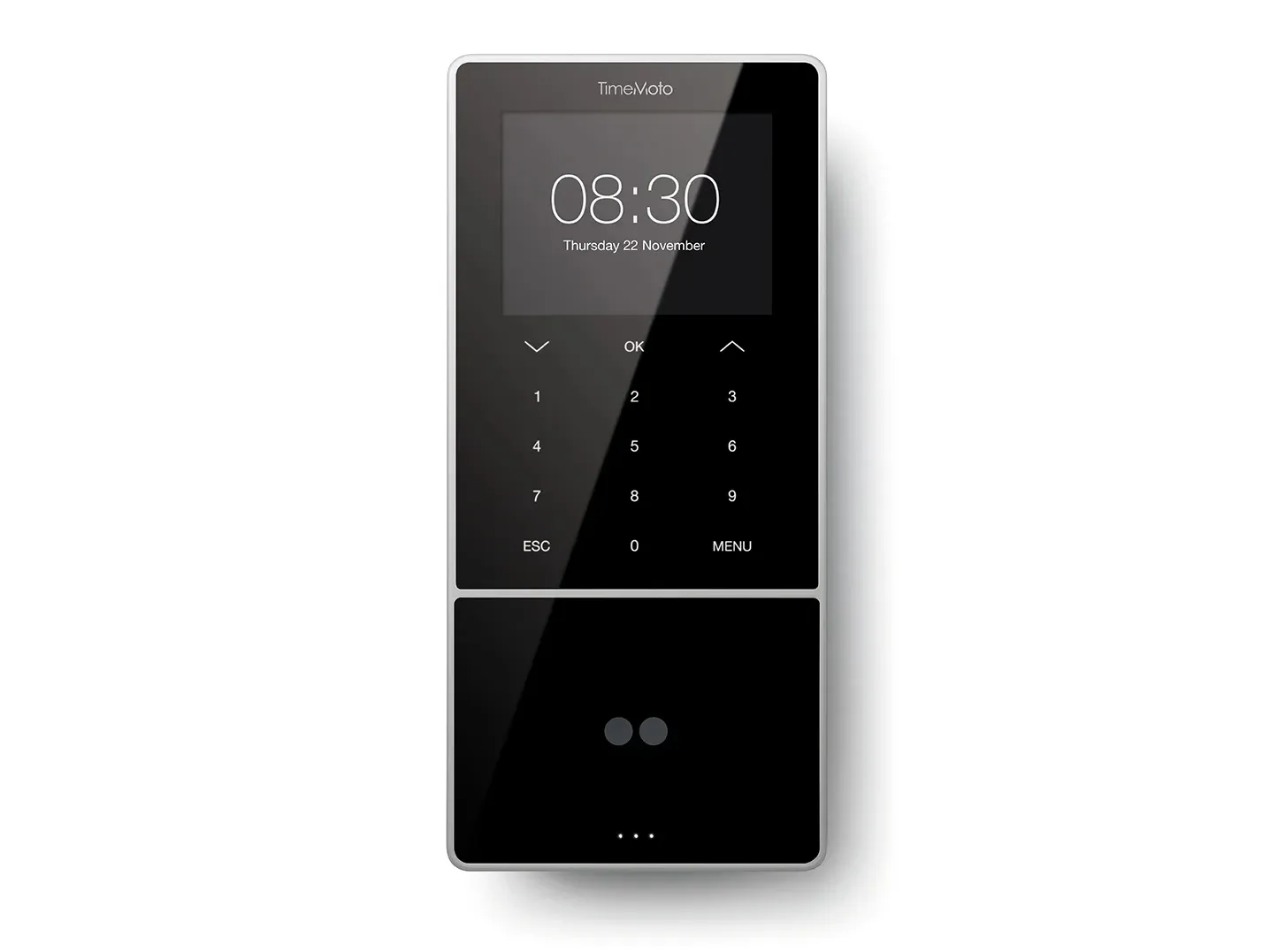 Safescan TM-838 SC - Ansigtsgenkendelse, Adgangskode, kort, Smart kort, TFT, 8,89 cm (3.5