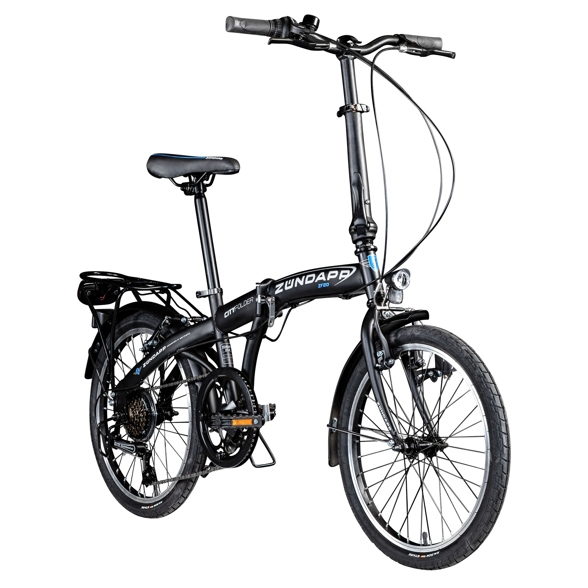 ZÜNDAPP Faltrad ZF20 - schwarz - 20''
