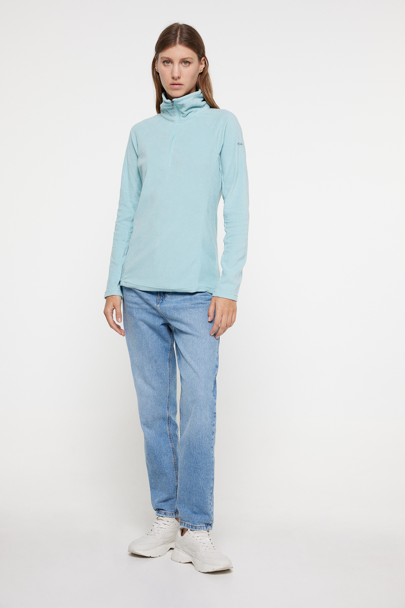 Casaco polar feminino Columbia™ Glacial™ IV com meio zíper