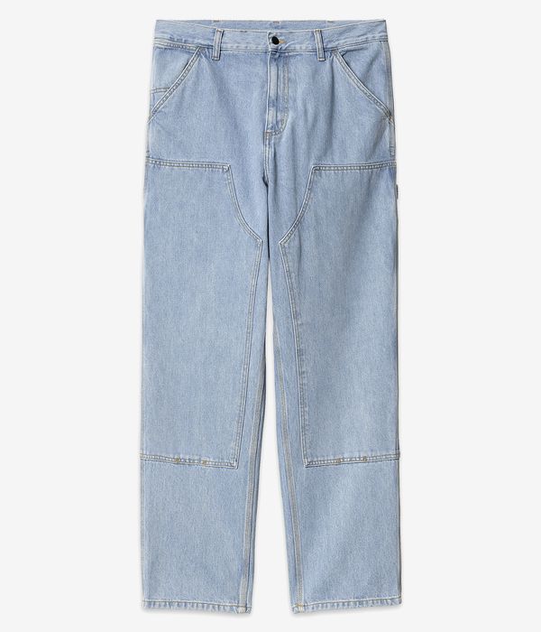 Carhartt WIP Double Knee Hose (blue heavy stone bleached)