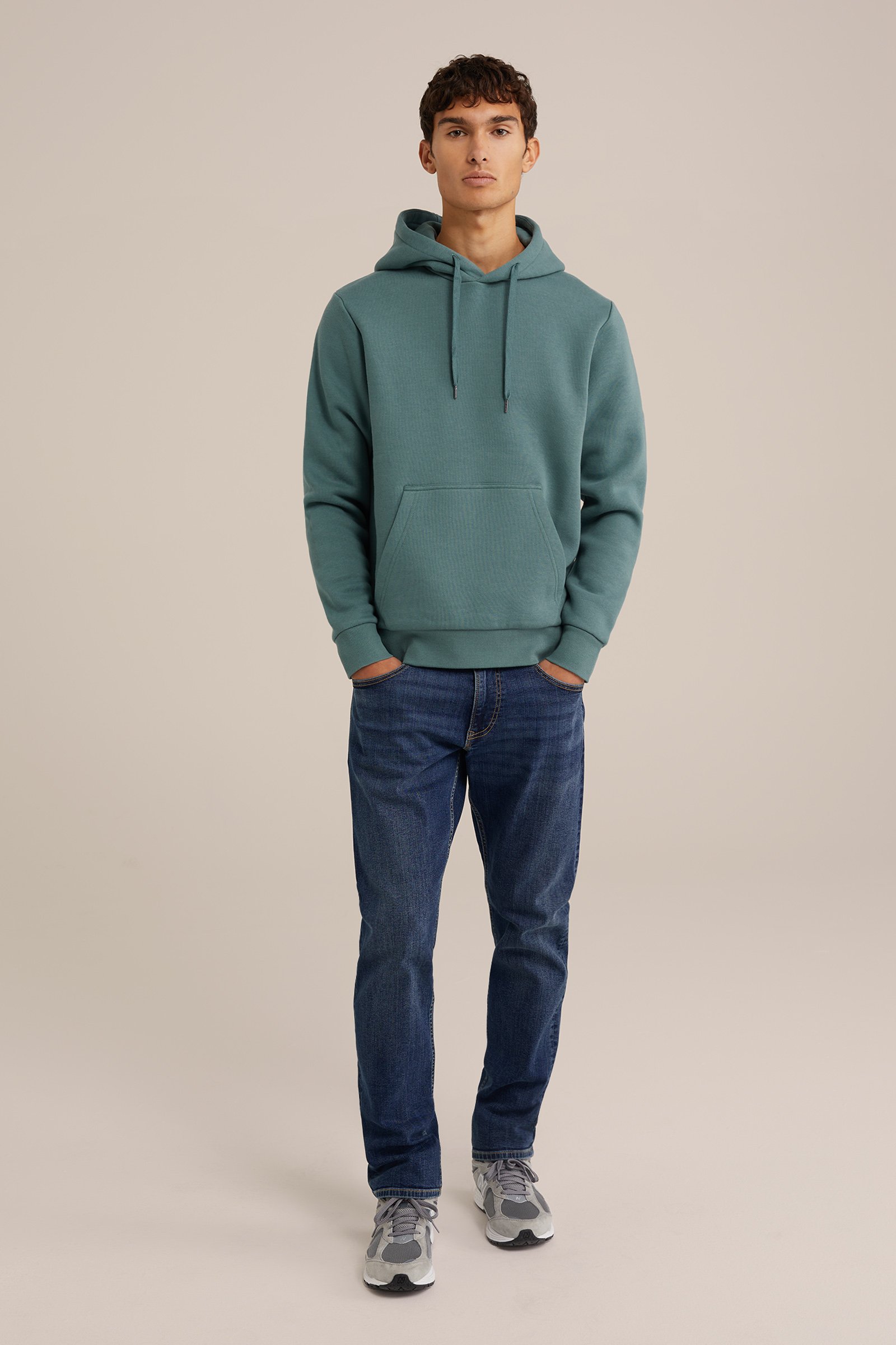 hoodie WE Fashion Zeegroen