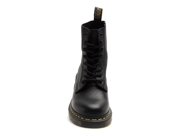 Dr martens boots bottine plates femme pascal virginia noir