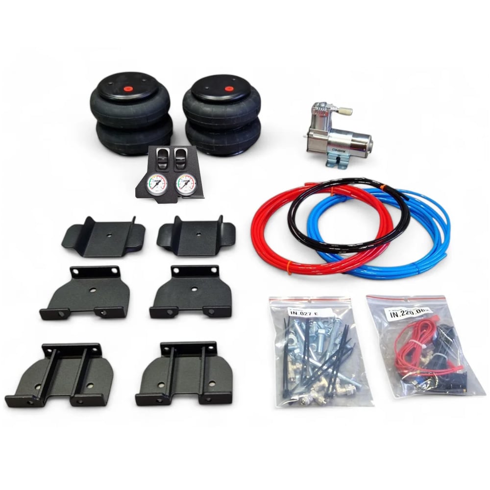 Suspension pneumatique 7'' + compresseur et manomètre Ducato après 2006 ANTARION