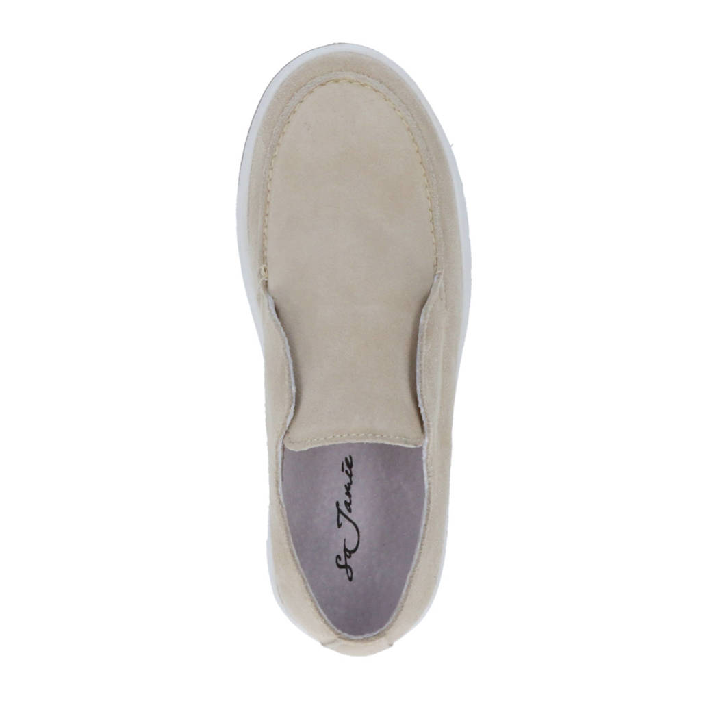 So Jamie suède loafer beige