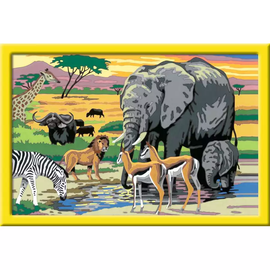 Ravensburger Tiere in Afrika bunt