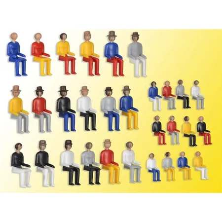 Kibri Deko-Set Sitzende Figuren