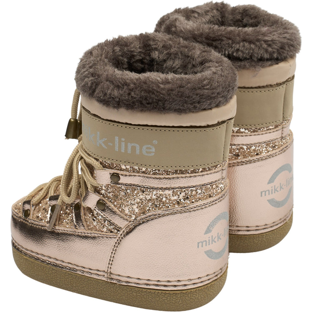 Køb Mikk-Line Champagne Glitter Snow Støvle Glitter