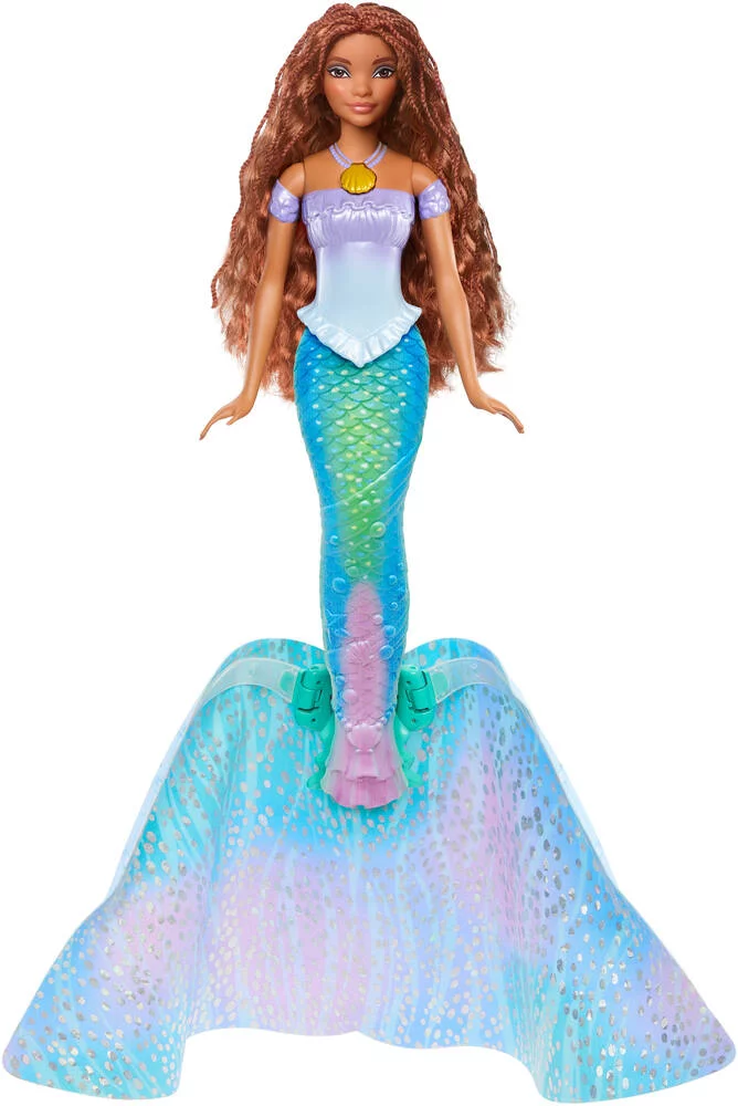 DISNEY - POUPEE ARIEL SIRENE 2 EN 1