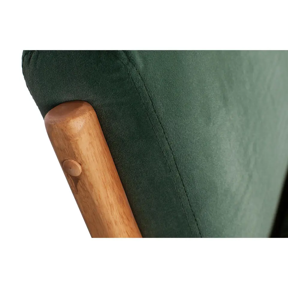 WOOOD Mark Fauteuil - Velvet - Flesgroen - 75x67x82