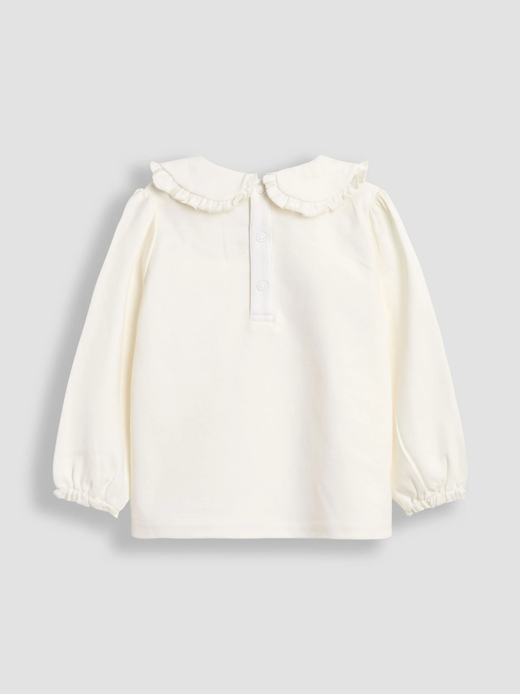 Roze - JoJo Maman Bébé 2-Pack Tops met kraag en print