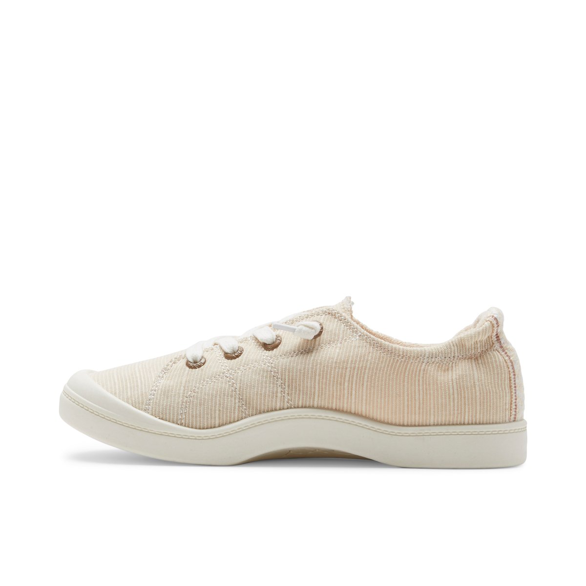 ROXY-Bayshore_pls-Baskets - Talon plat - Naturel