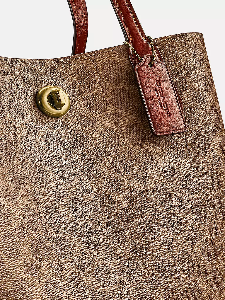 COACH Tasche - Shopper  WILLOW braun