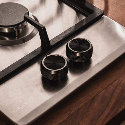 Cecotec Plaque à gaz Bolero Squad G 4200S Glass Black. Plaque à gaz avec 4 feux, finition verre noir, puissance 8000W, grilles individuelles et allumage électrique avec sécurité des vannes. : Cuisine et Maison