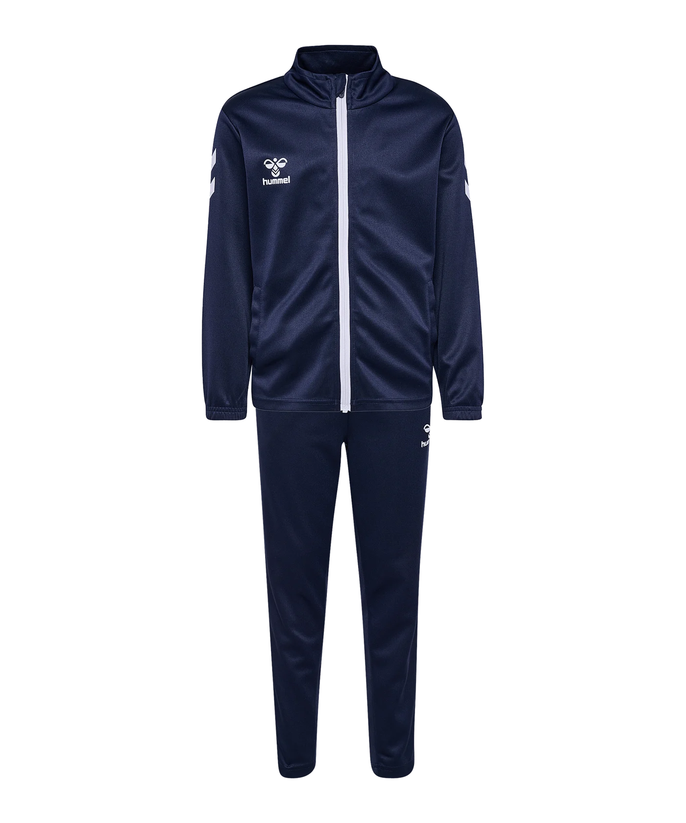 Hummel hmlLOGO Trainingsanzug Kids Blau F7026