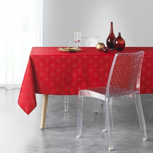 Douceur d intérieur - ETOILES - Rouge et or