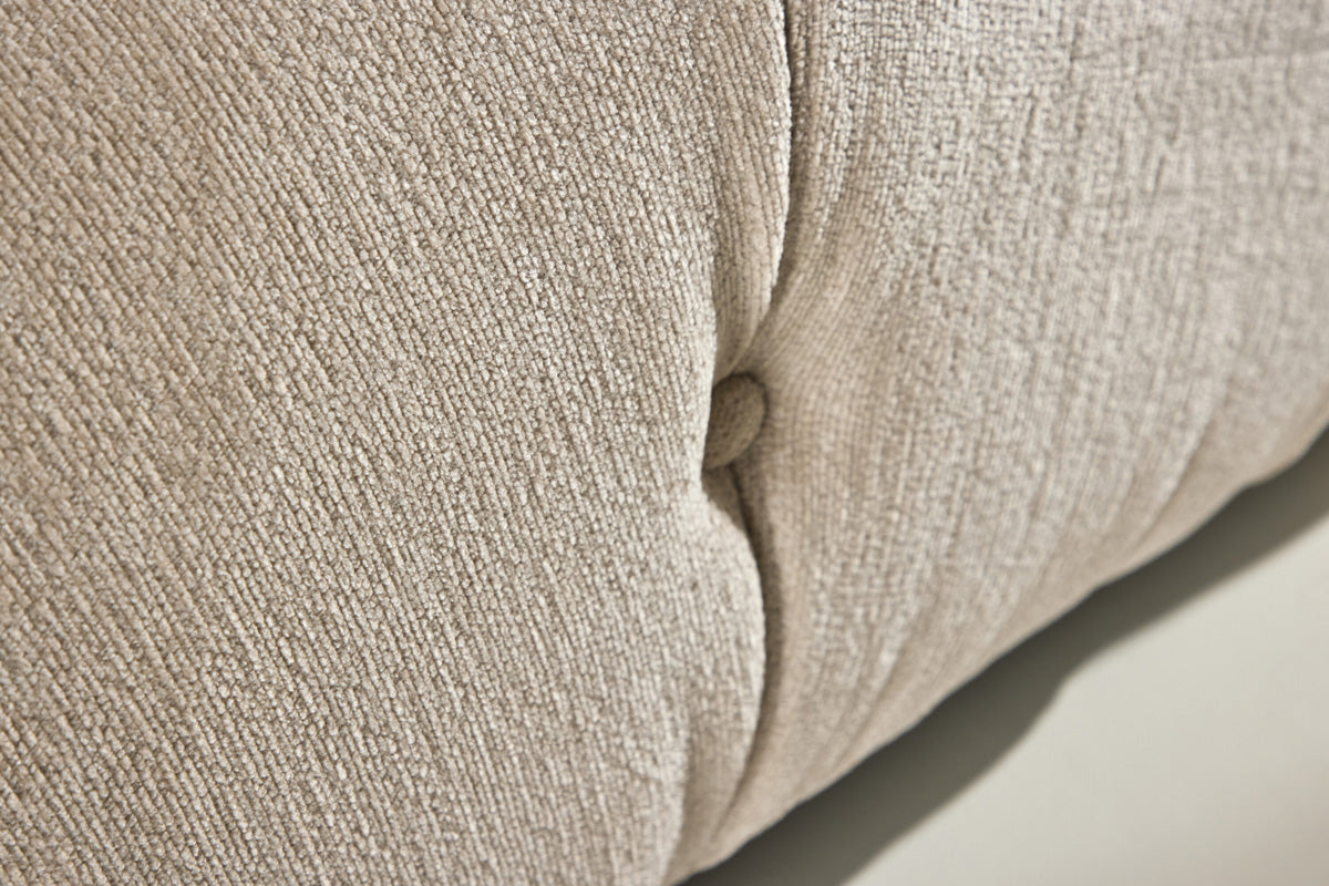 FjÃ´rd - Bank Module Hoek Links - Beige - 95cm - Mika