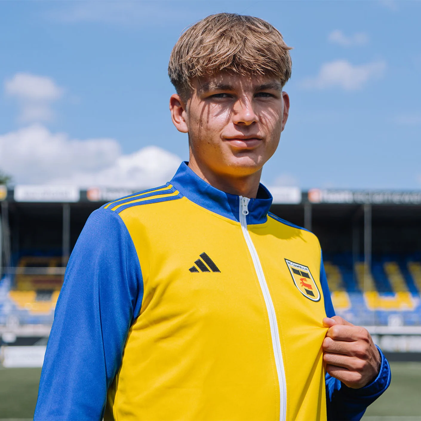 Adidas SC Cambuur Warming-up Trainingsjack 2024-2025