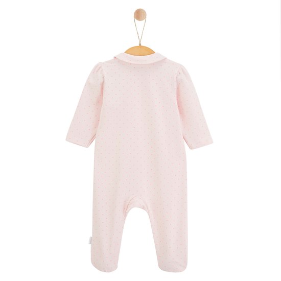Pyjama à col Lapin Câlin   Rose        de               P'tit bisou