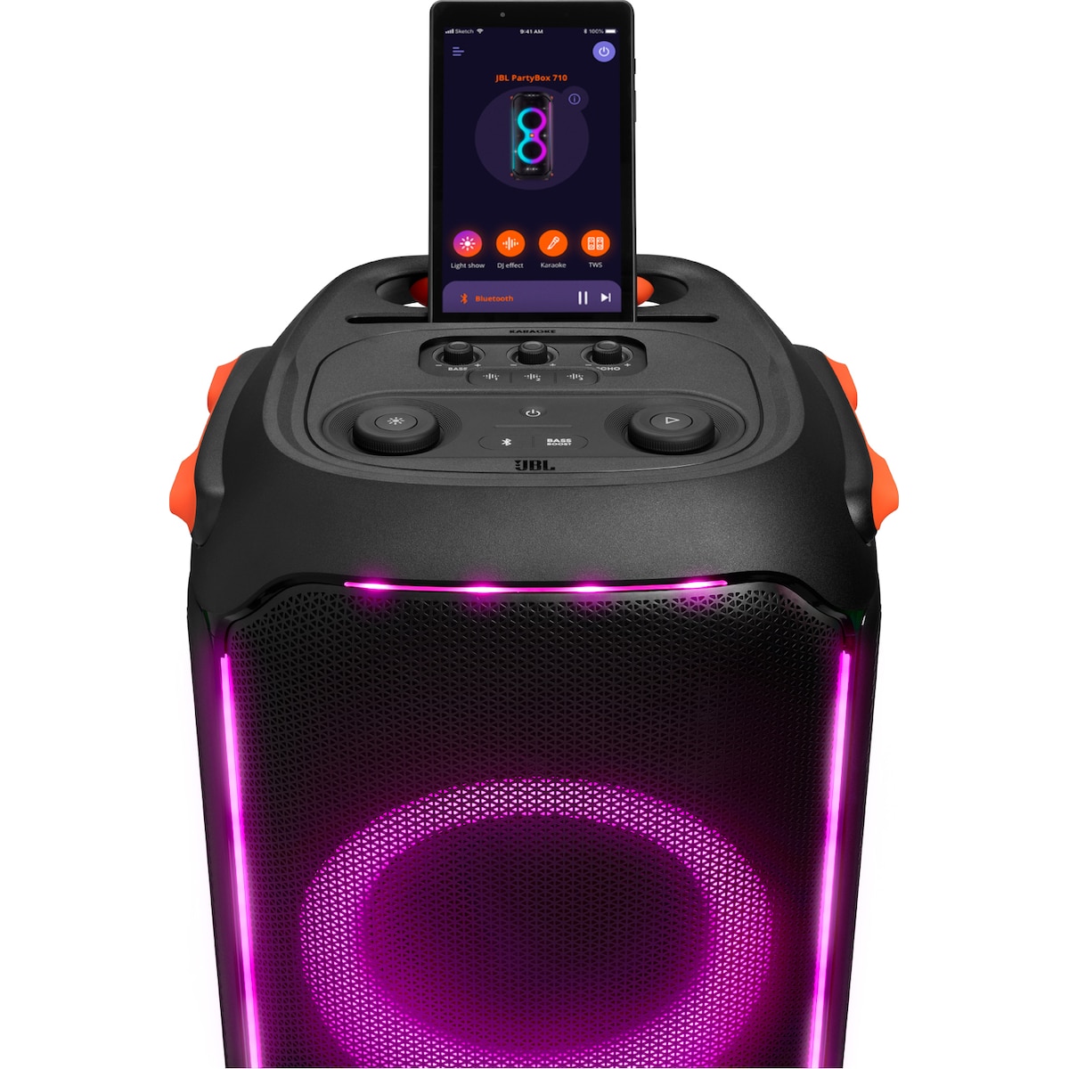JBL PartyBox 710 partyhøyttaler (sort)