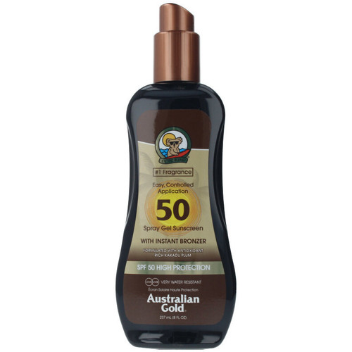 Australian Gold - Sunscreen Spf50 Spray Gel With Instant Bronzer
