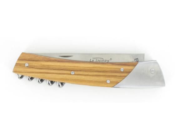 Thiers 11 cm OLIVIER avec tire-bouchon Couteau de Poche le Thiers par Florinox
