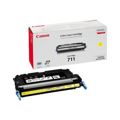 Canon 711 - jaune - cartouche laser d'origine