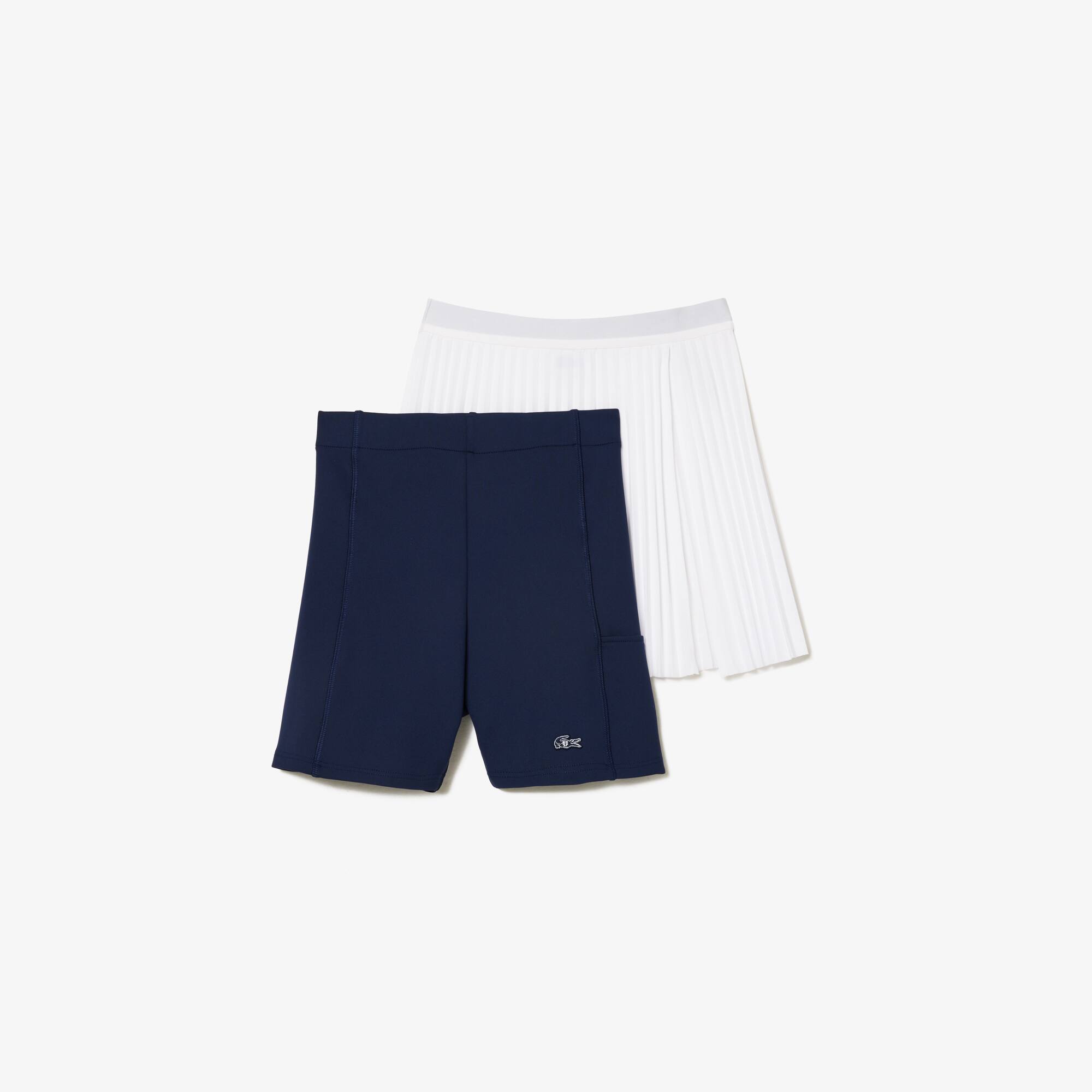 Lacoste x Eleven by Venus Tennis-Faltenrock Lacoste X EleVen by Venus Williams - Weiss - Lacoste - Damen