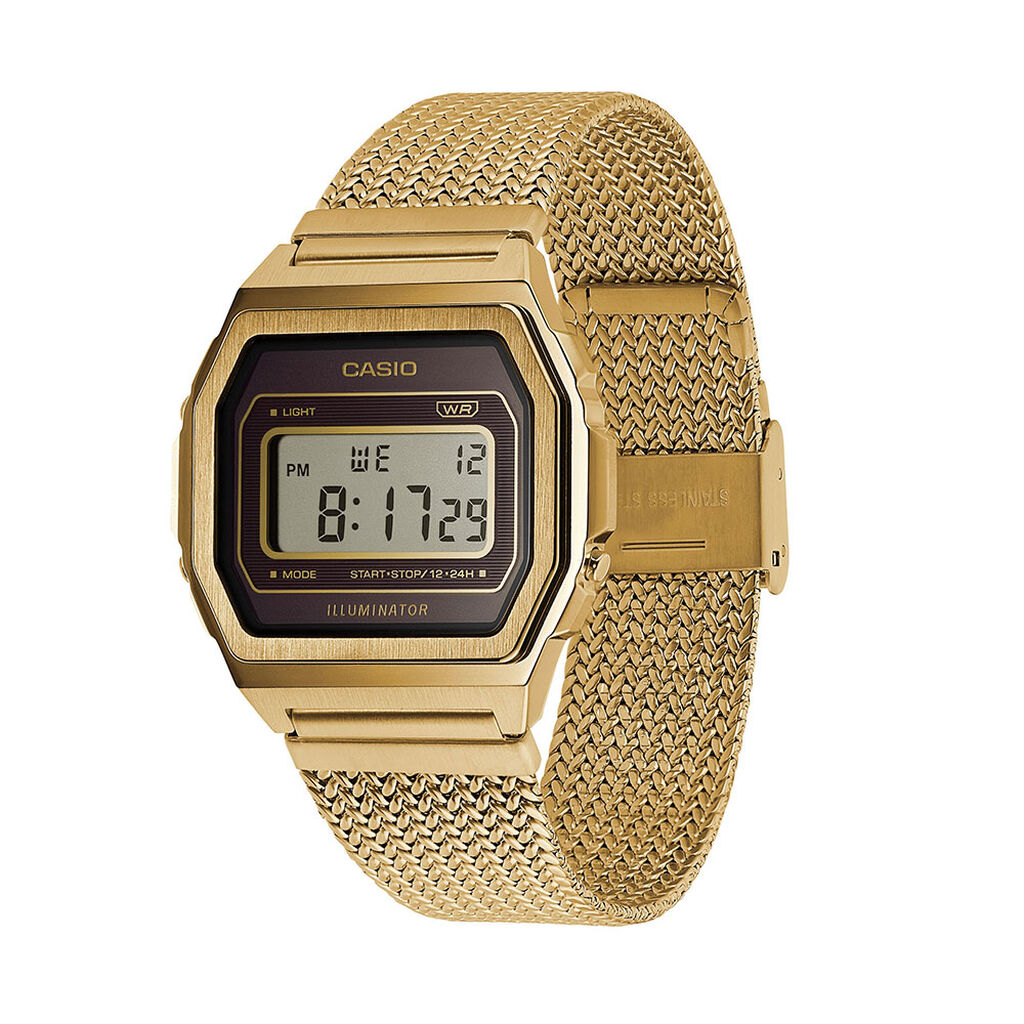 Montre Casio Collection Vintage Champagne