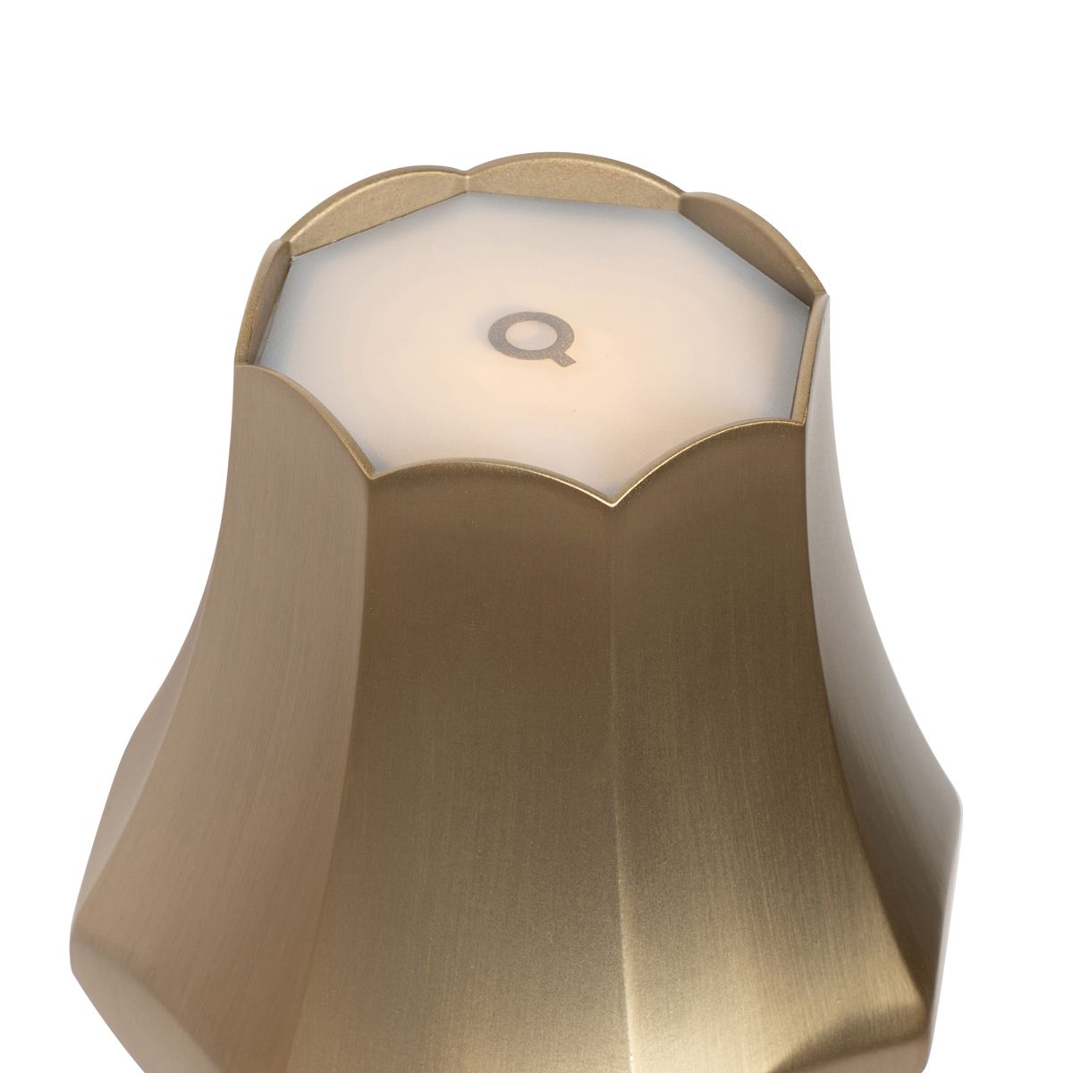 Retro tafellamp goud oplaadbaar IP44 - Granny
