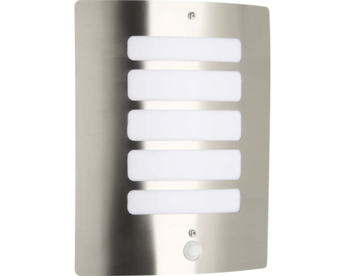 Sensorgestuurde buitenwandlamp, 1-lichts, 290x240 mm, Todd roestvrij staal