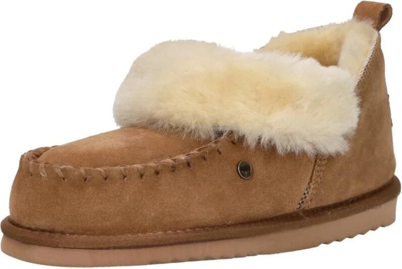 Warmbat Wiluna Suede Sloffen Cognac