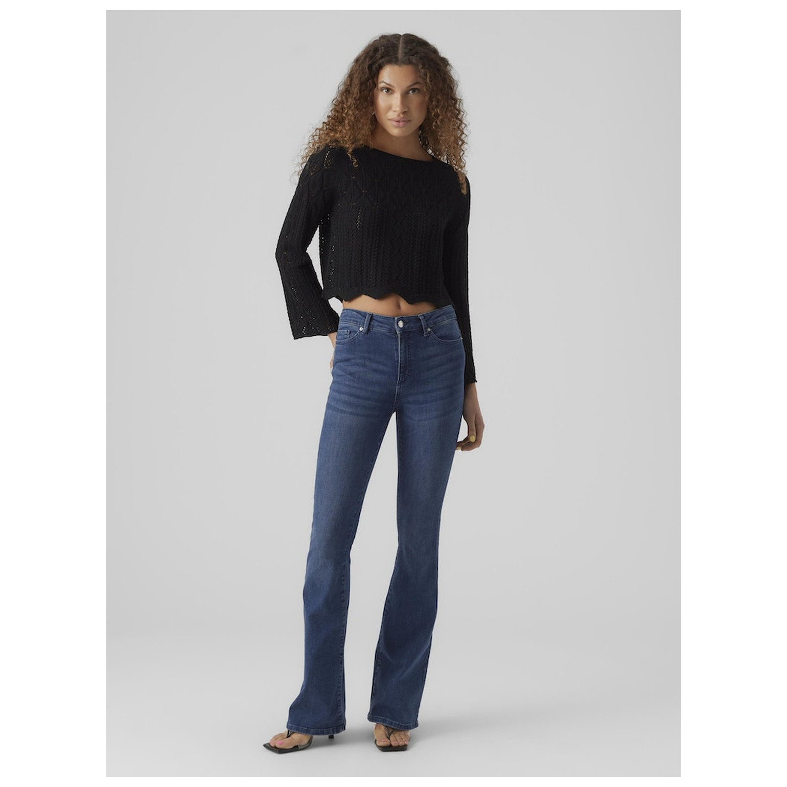 Vero Moda VMGINGER 3/4 BOATNECK PULLOVER