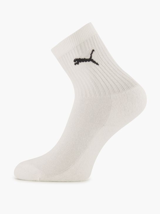 PUMA 3 Pack Socken Weiss