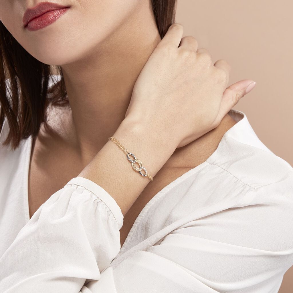 Bracelet Louisa Or Bicolore