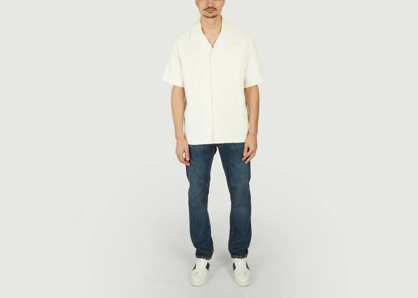 Chemisette jacquard texturé coupe relax Gant