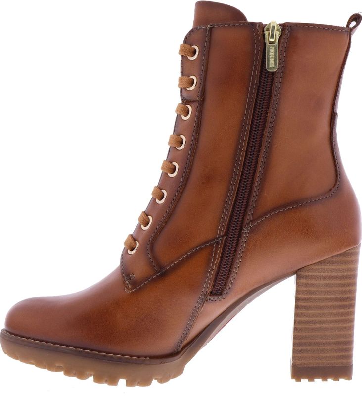Pikolinos Dames Laarzen | Cognac | Leer | W7M-8563 | 58510C232 | Gaborshoes