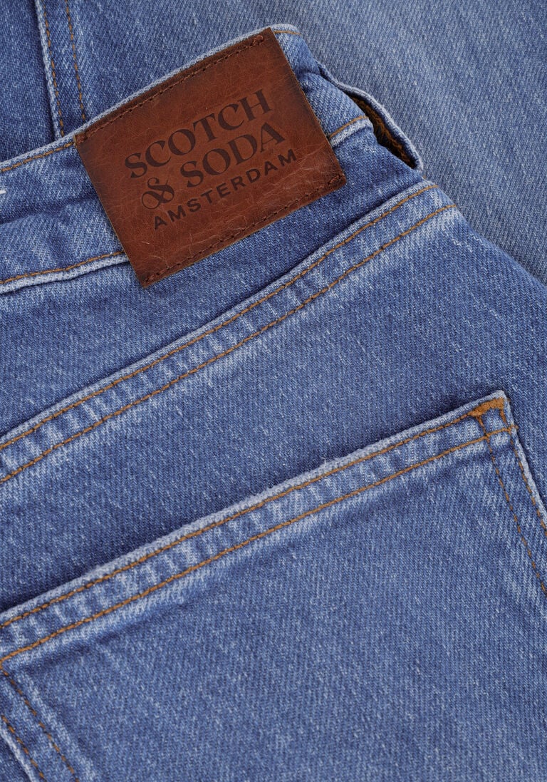 SCOTCH & SODA blauwe scotch & soda slim fit jeans high five slim fit jeans