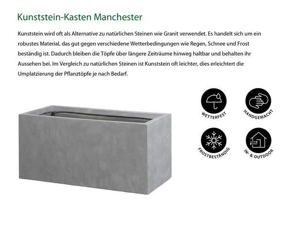 Dehner Kunststein-Kasten Manchester,