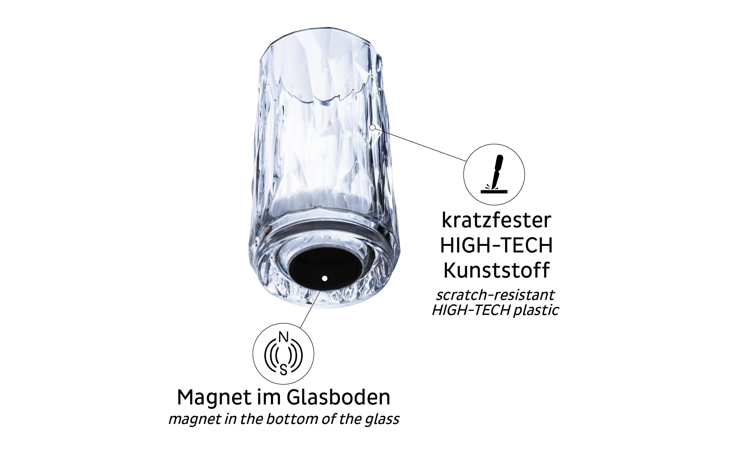 silwy MAGNETIC SYSTEM Schnapsglas