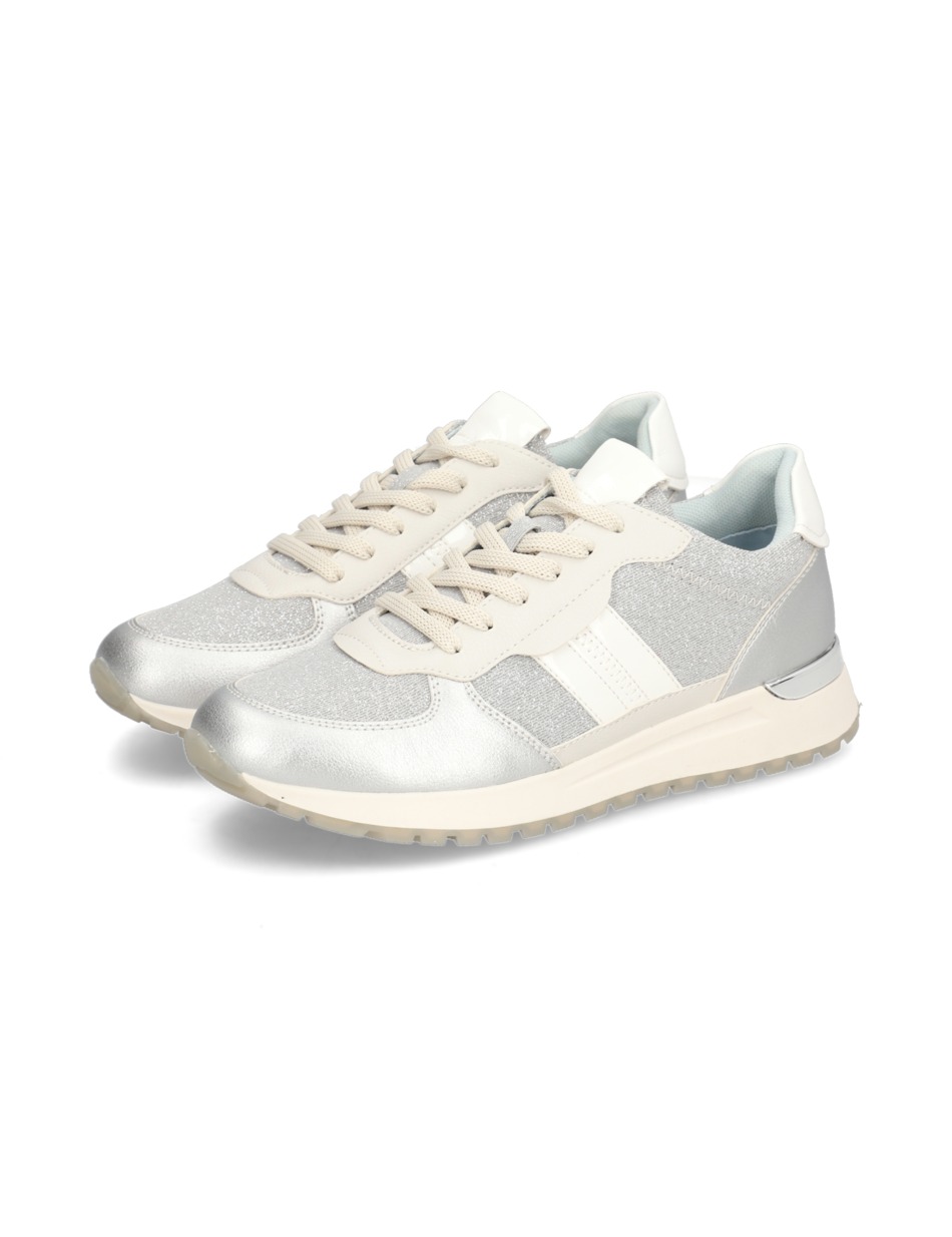 Lederkombination Sneaker