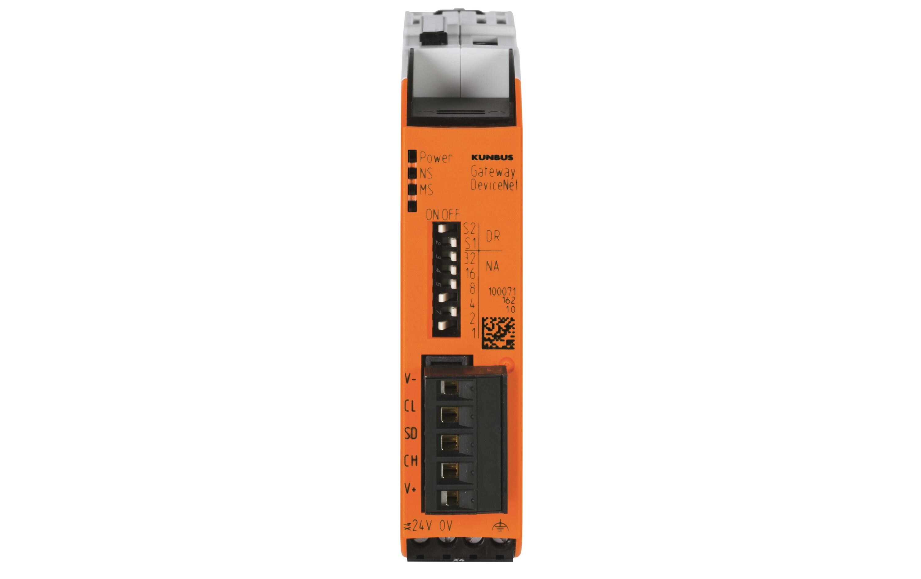Modulare Gateway DeviceNet Erweiterung<br>Erweiterungsmodul zur DeviceNet Anbindung