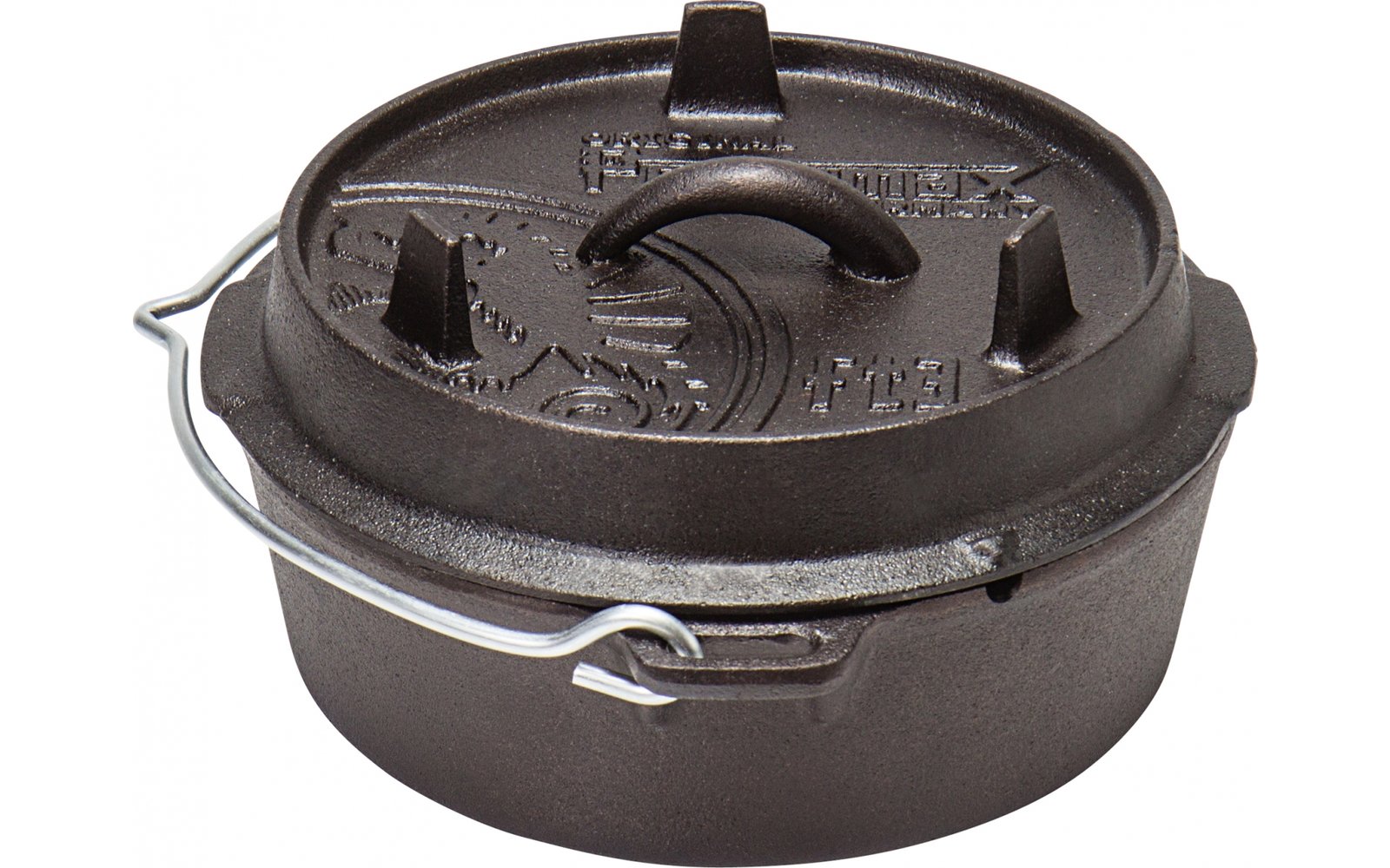 Petromax Dutch Oven Feuertopf 1,6 Liter mit Deckel und planer Boden