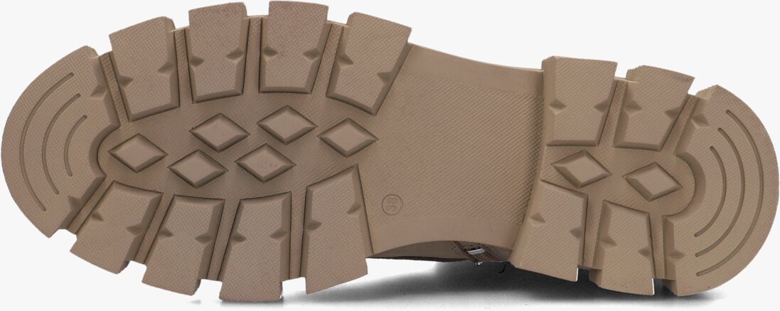 taupe lina locchi enkellaarsjes l1196